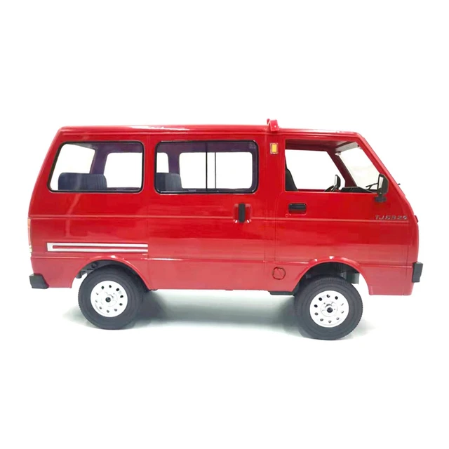 WPL D42 RC Drift Car 1/10 Simulated Mini Drift Taxi Dual Battery Minibus