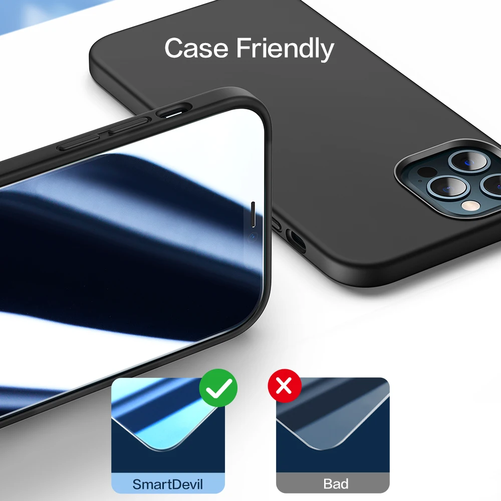 Premium Tempered Glass Screen Protector - High Definition, Easy Installation, Ultra-Durable 9H Hardness
