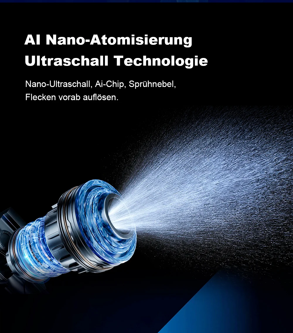 Fensterputzroboter Liectroux YW910, Doppelter Wassersprüher, Intelligente Reinigung, KI-Navigation, für Fenster, Glas und Wände, Randloses Arbeiten, App & Fernbedienung – Detail 11