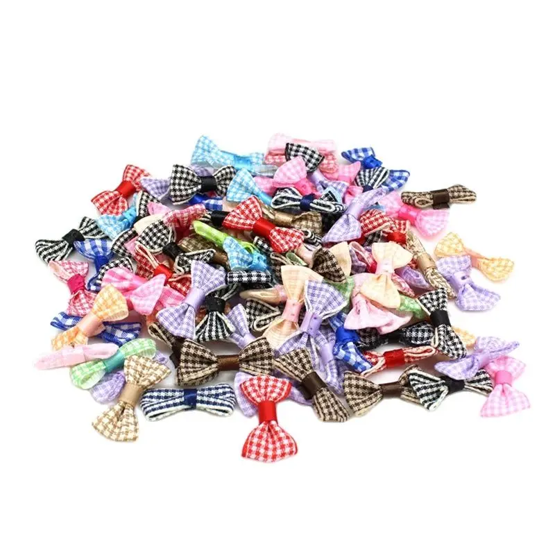 

50 шт., банты из полиэстера, атласные