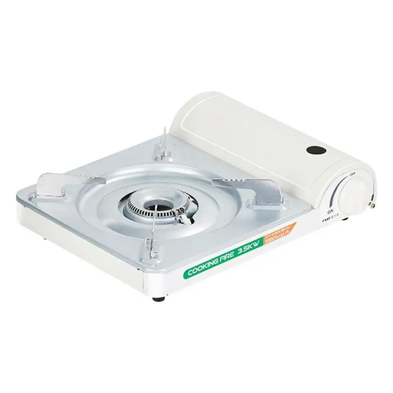 Poêle à Cassette Réchaud de Camping à gaz avec Amortisseur réglable