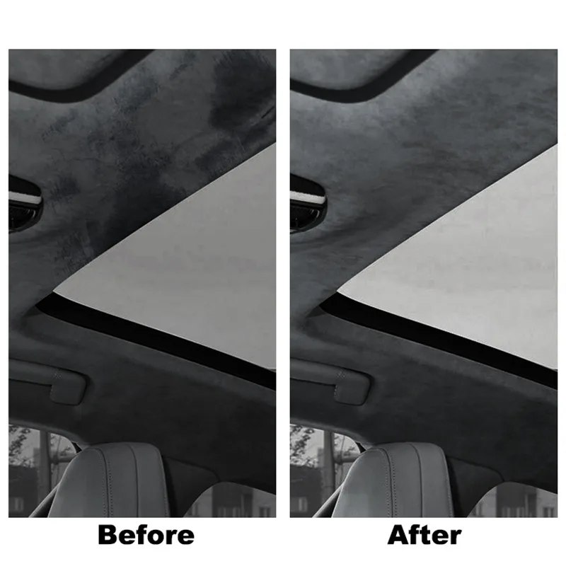 Description Picture 3 of item20x30cm 50*150cm Suede Fabric Self-adhesive Adhesive Cloth for Car Interior Modification Door Panel Workbench DIY Decoration