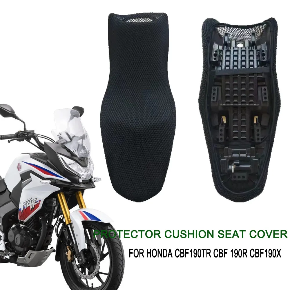 

3D Motorcycle Electric Protector Cushion Seat Cover Motorcycle Net Moto Protector For Honda CBF190TR CBF 190R CBF190X