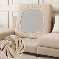 Anti-Dirt Velvet Sofa Cushion Slipcover Elastic Chair Seat Protector for Pets and Furniture Sofa Cover Living Room Bedroom Decor 1