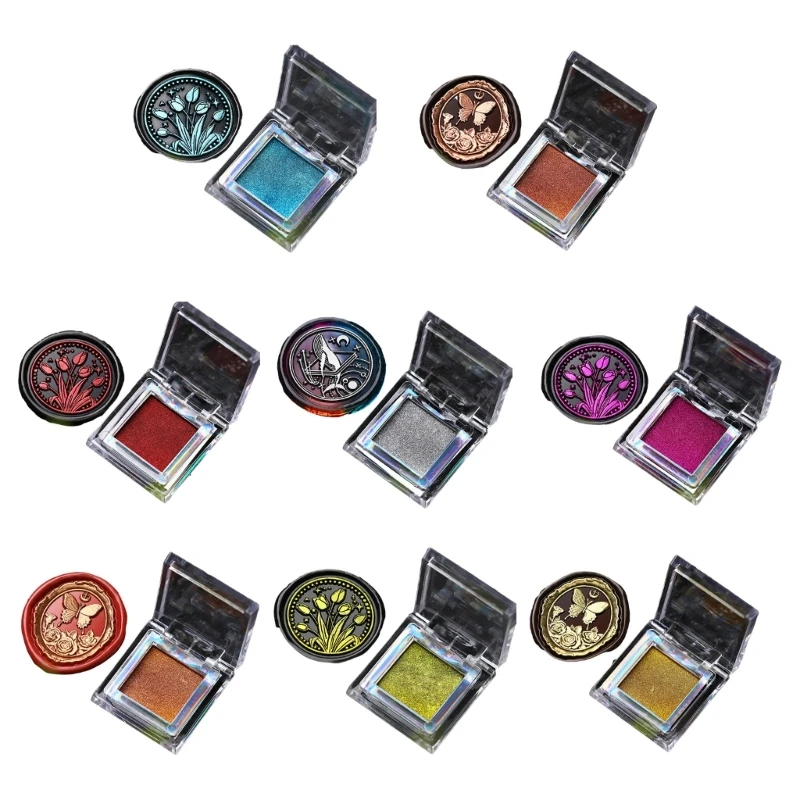 Metallic Lustre Wax Finish for Decorative Sealing and Envelope Art