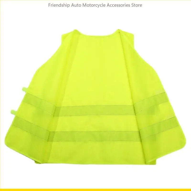 SZCH High Visibility Vest Drivers Workers Safety Vest Yellow Universal Mesh for Women Men Unisex Surveyor Crossing Guard