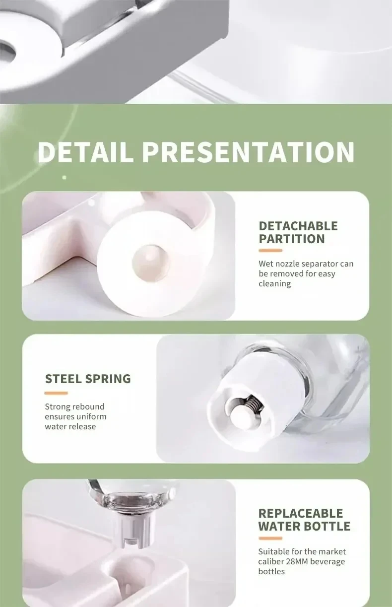 Automatischer Katzenfutterautomat mit rutschfestem Napf für Nassfutter