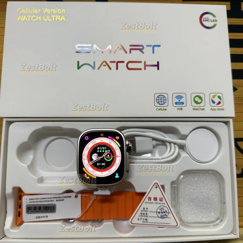 Original JC02 Pro Smart Watch 2.2inch Amoled Smartwatch Men Women Curved Display Android 10.0 GPS Position WIFI Connect Camera