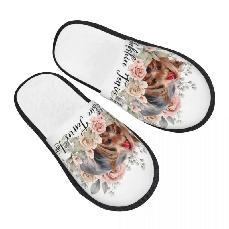 

Yorkshire Terrier Mom Yorkshire Terrier Dad House Slippers Comfy Memory Foam Yorkshire Terrier Lover Slip On Spa Slipper Shoes