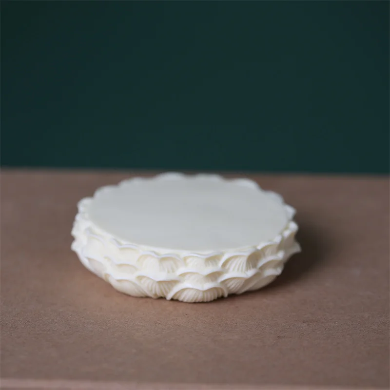 Ivory Fruit Lotus Base Mat, Guanyin Bodhisattva Place, Lotus Platform Mat