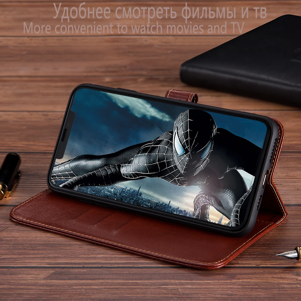 Leather Wallet Case Leather Case Phone Case Leather Phone Case Luxury Flip book leather case For Xiaomi Redmi 9C Cover Redmi 9C 9 C NFC case For Xiaomi M2006C3MG ksiomi Cover