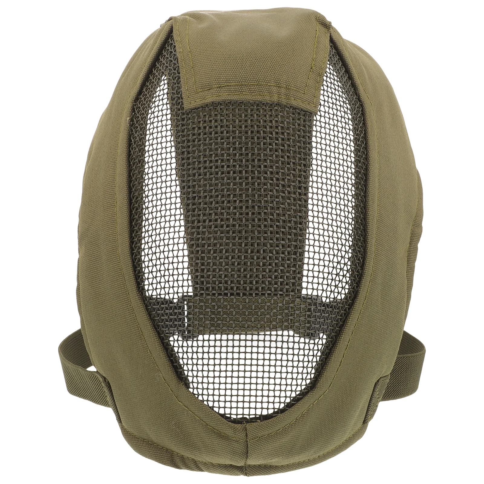 

Fencing Game Mask Breathable Full Face Protective Mask Outdoor Field Operation Protective Mask Steel Mesh Protection Mask