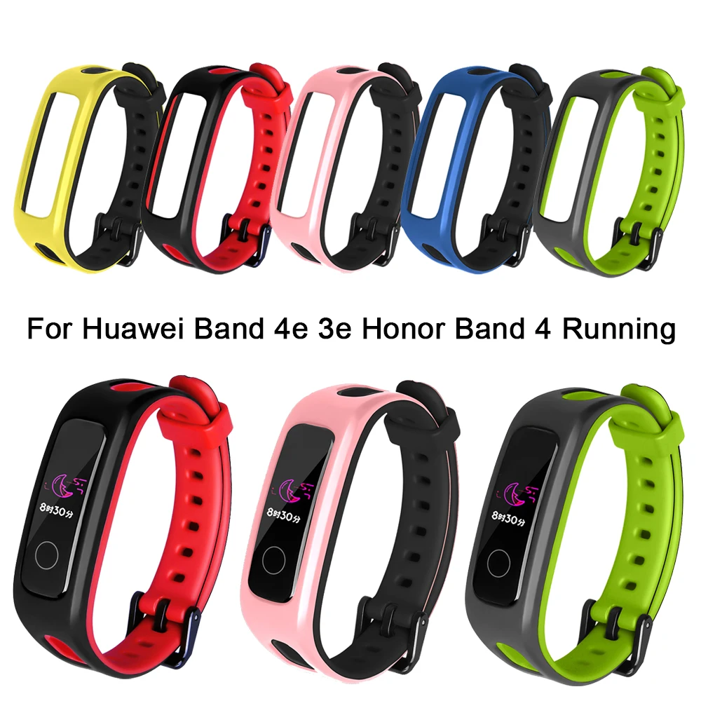 

Ремешок сменный силиконовый для Huawei Band 4e 3e Honor Band 4
