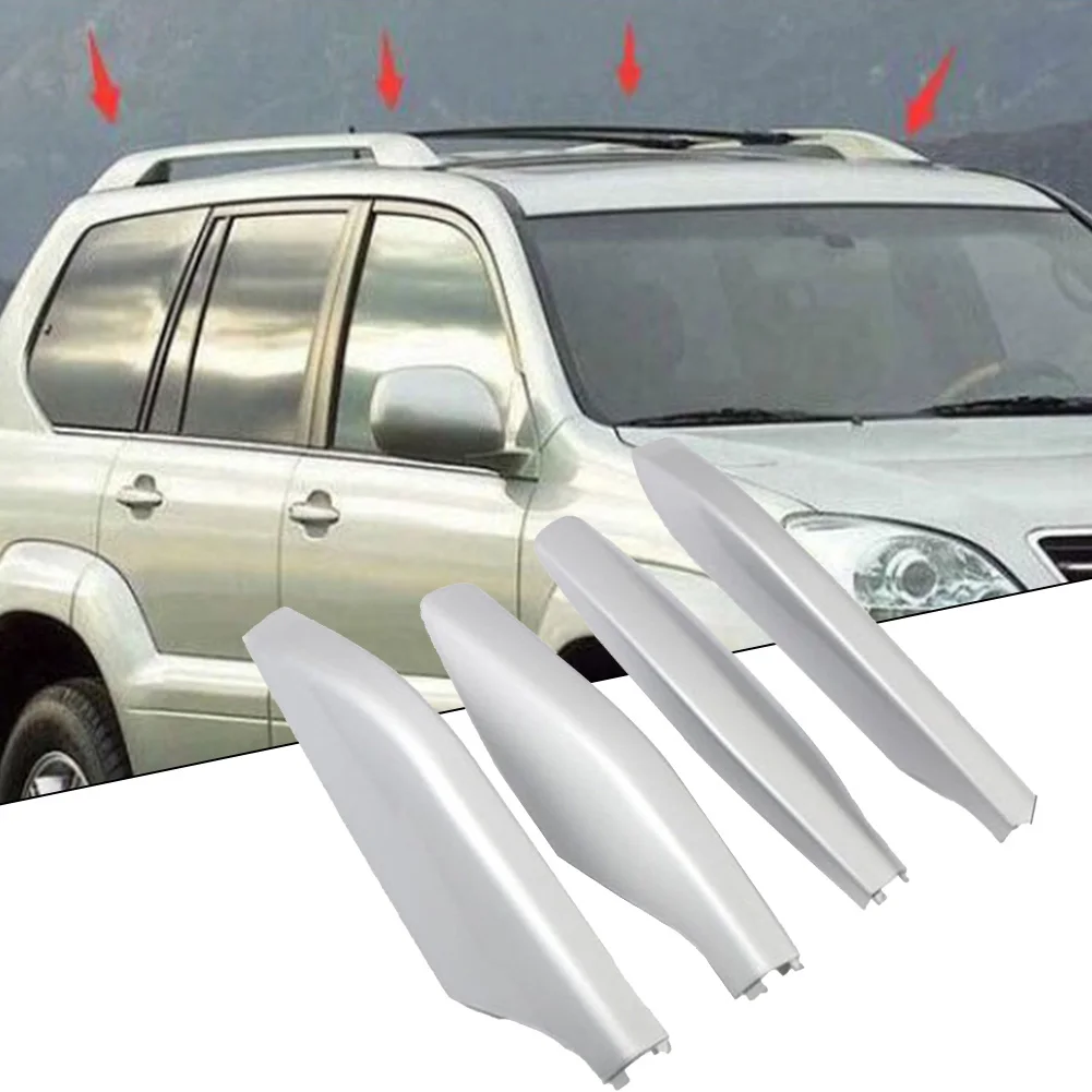 

4 шт., серебряные накладки на крышу Lexus GX470 2003-2009