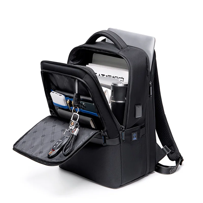 ARCTIC HUNTER High-end Business Backpack Men Can Expand Large-Capacity Business Travel Computer Bag Waterproof Multi-functional 2