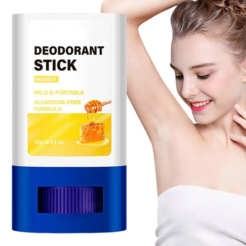 Whole body deodorize stick 72Hr Odor Protection jasmine lavender honey scent Aluminum Free