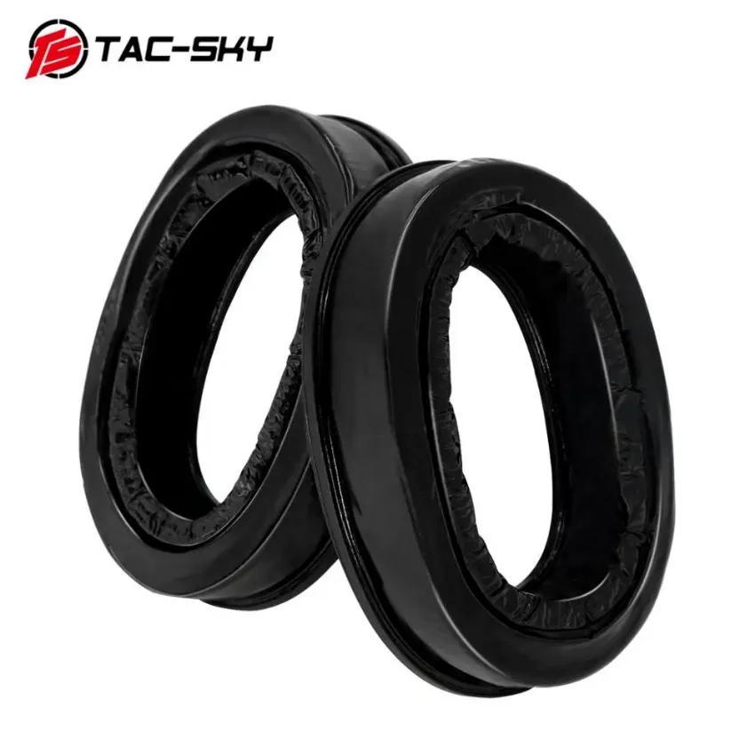 TS TAC-SKY Tactical Headset Adapter Silicone Ear Cushions Compatible with MSA SORDIN Military Hunting and Shooting Headset