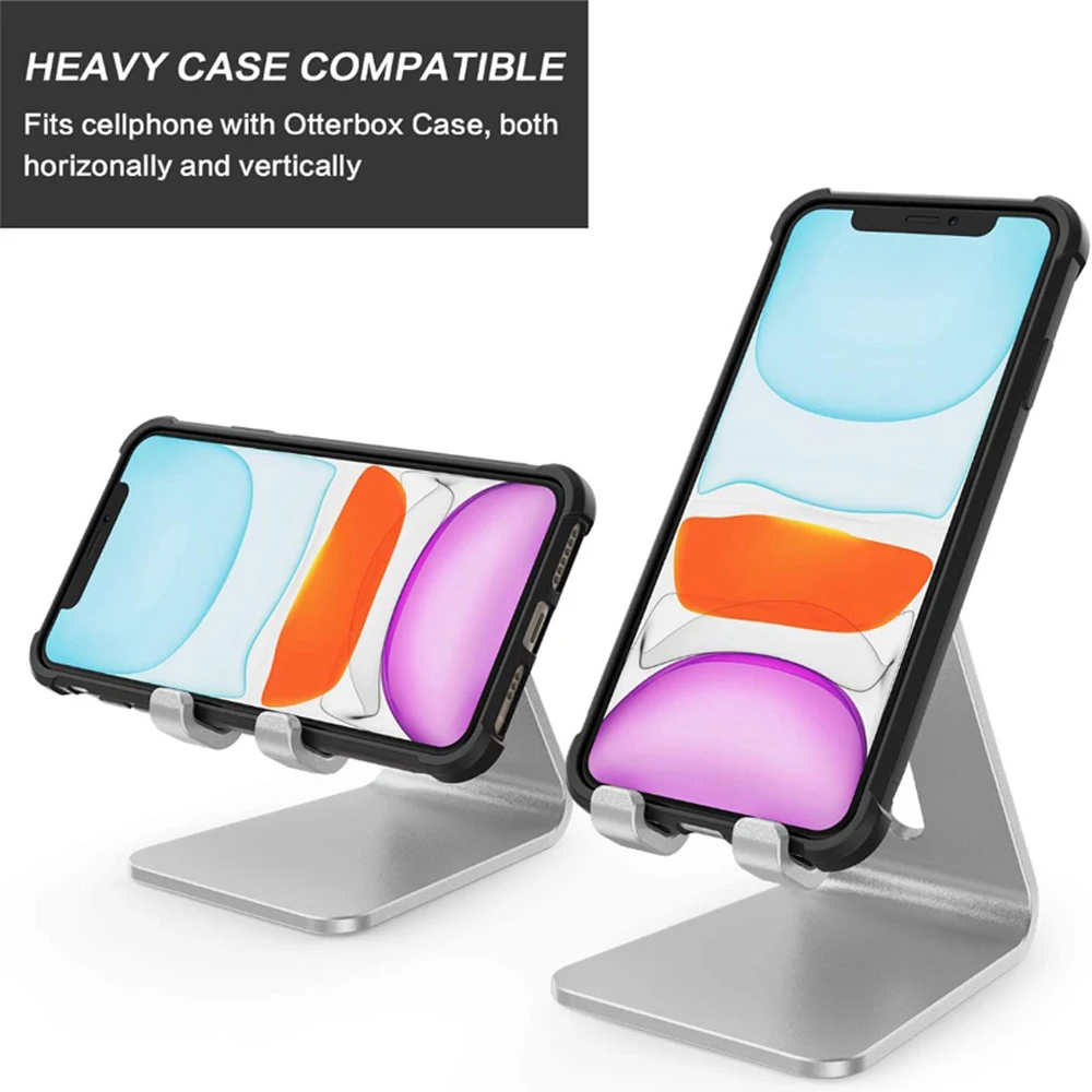 New Desk Mobile Phone Holder Stand For iPhone iPad Xiaomi Adjustable Desktop Tablet Holder Universal Table Cell Phone Stand