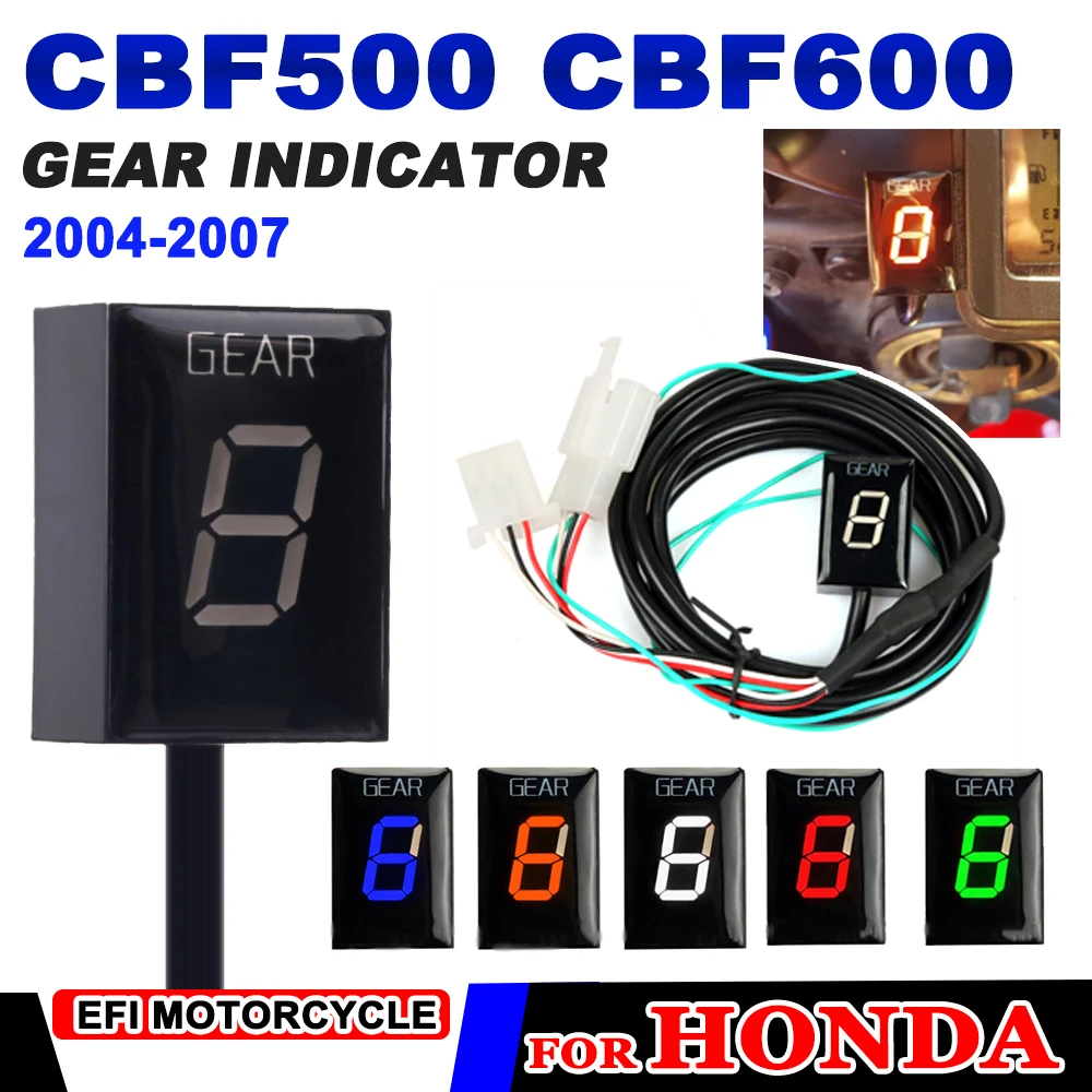 Motorcycle 16 Gear Indicator for HONDA CBF500 CBF 500 2004 2005 2006