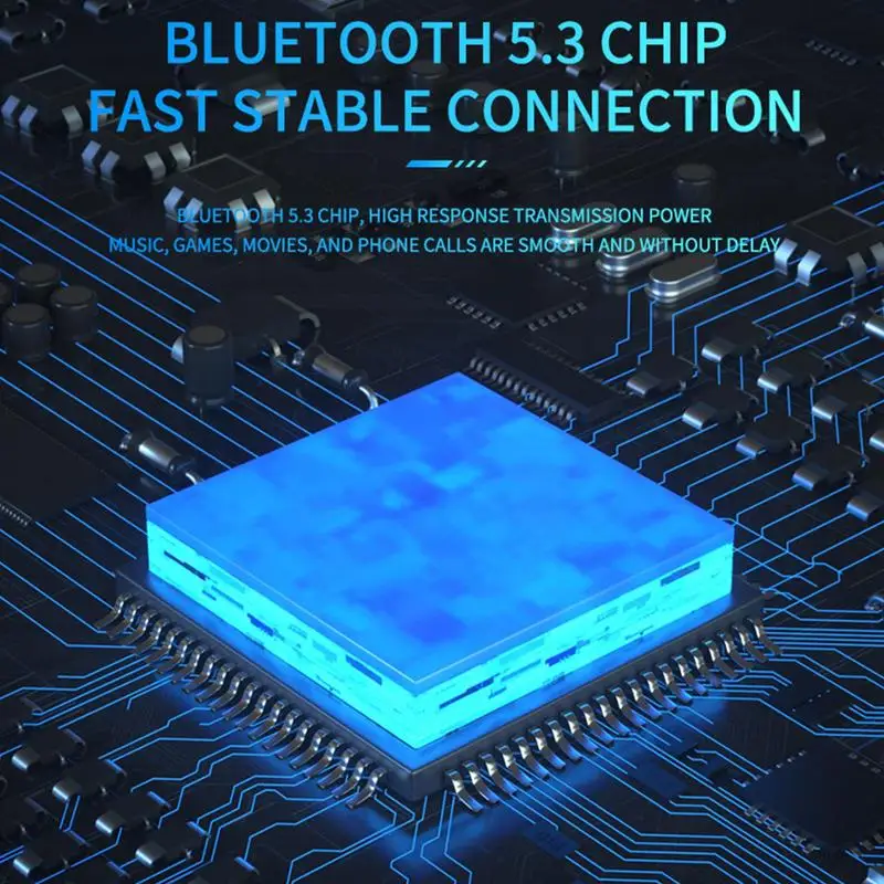 Retractable Wireless Headset Headphone Stereo Earphone V5.0 Noise Cancelling Mic Clip on Earpiece Comfortable HandsFree Headset