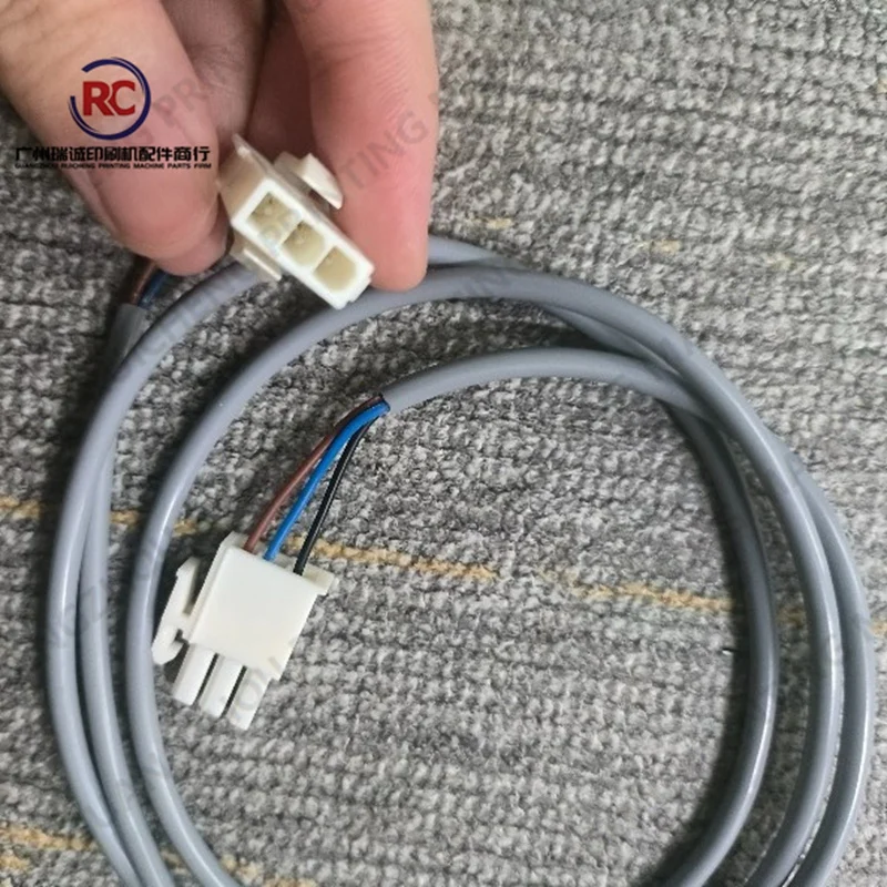 하이델베르그 XL105 오프셋 인쇄기 예비 부품용 1개 센서 F2.147.1214/01-OEM3 연결선