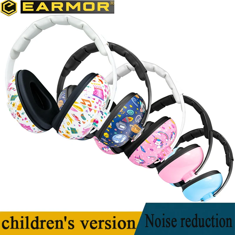 EARMOR-auriculares antiruido K01 para niños pequeños, audífonos