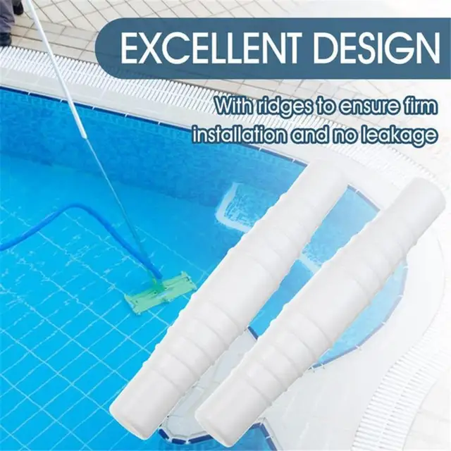Medence Tömlő Csatlakozó Nagy Tartósságú Gyors Csatlakozás Nem Könnyen Deformálódott Univerzális Egyszerű Telepítőszűrő Szivattyú Kapcsoló Adapter - Image 2