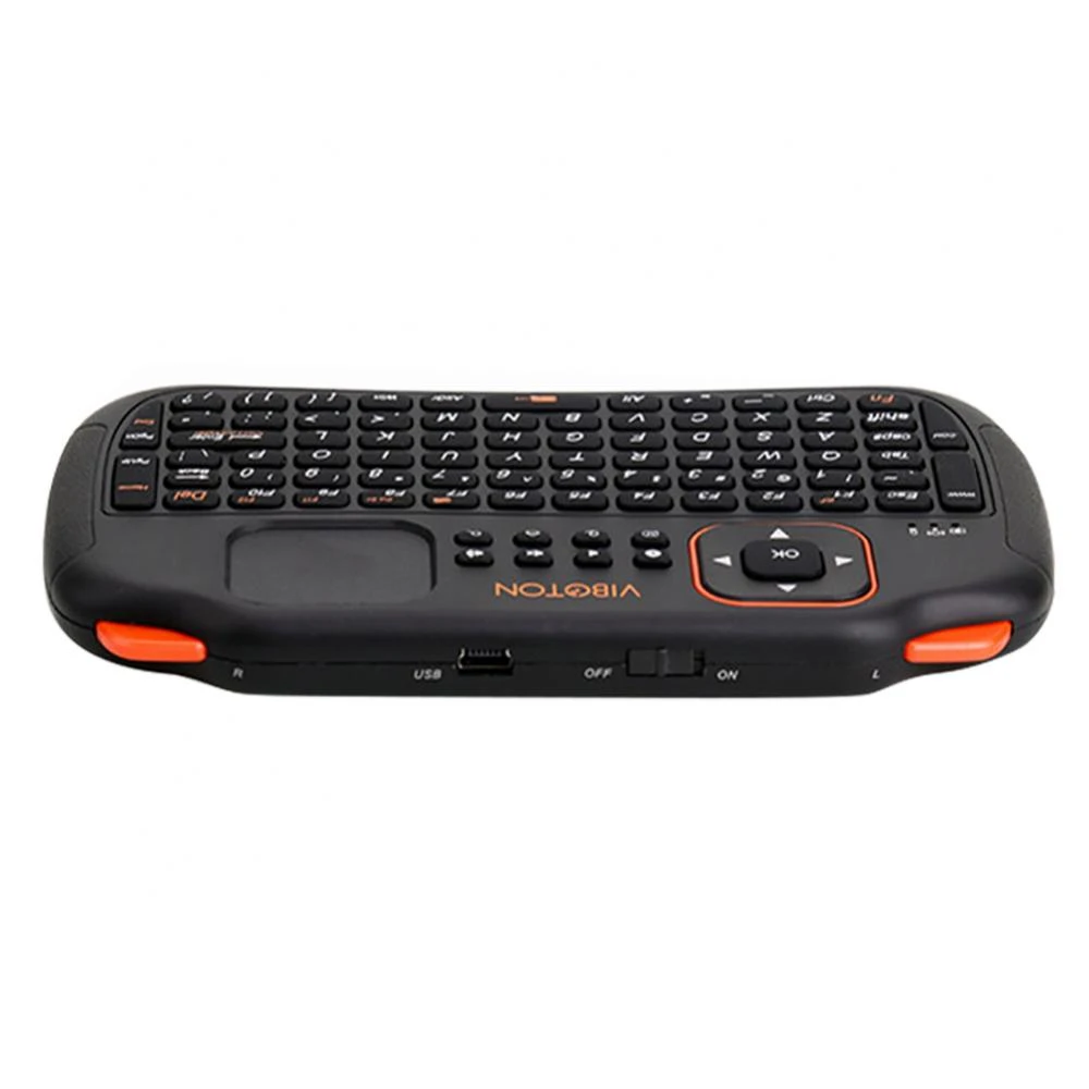 Mini 2.4g Wireless Multimedia Ergonomic Gaming Pc Smart Tv Air Mouse Keyboard Remote Control