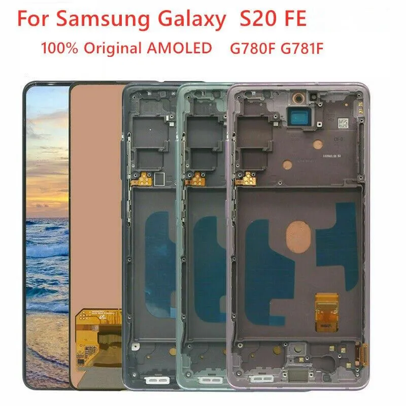 Per Samsung Galaxy S20 Fan Edition G780F G781F S20 Fe 5G S20 Lite Display Lcd Con Display Touch Screen