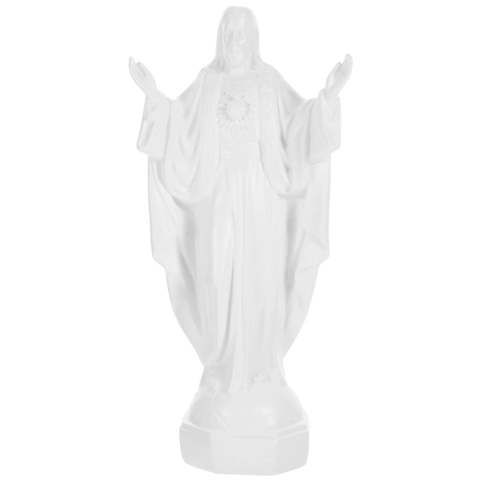 

Resin Craft Jesus Sculpture Jesus Statue Ornament Church Desktop Decoration