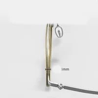 Очки в титановой оправе для мужчин и женщин, с круглыми линзами — изображение 6