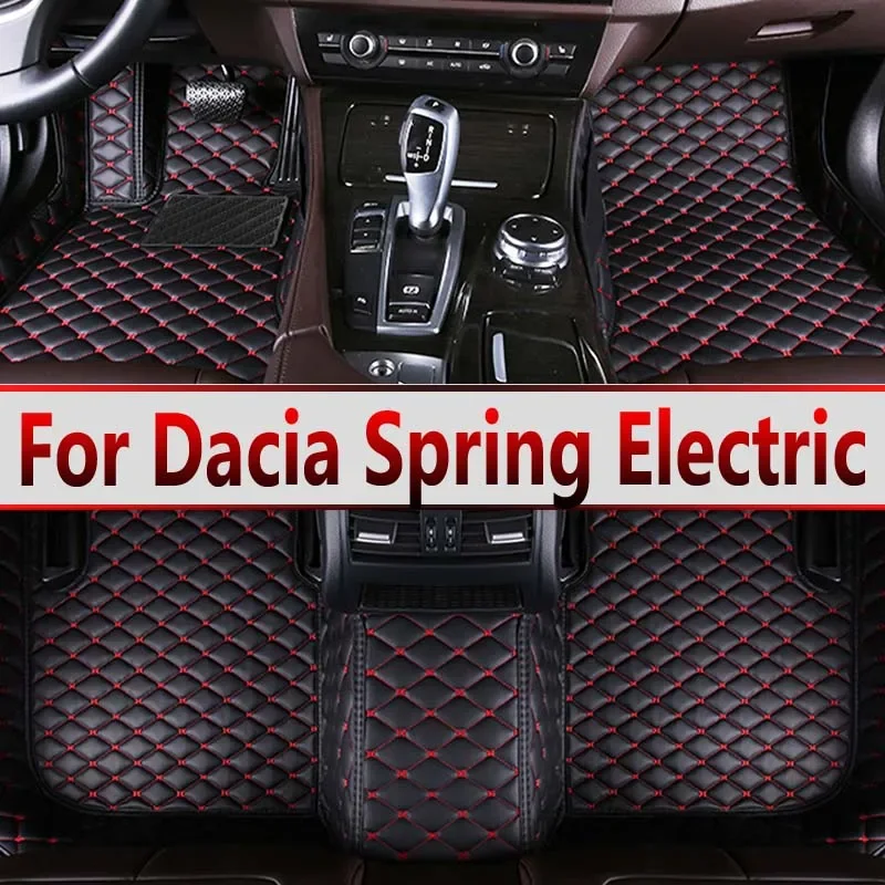 Tappetini Auto Per Dacia Spring Electric Renault City K-Ze Renault Kwid E-Tech Electric 2021 ~ 2023 Pad Impermeabile Accessori Auto