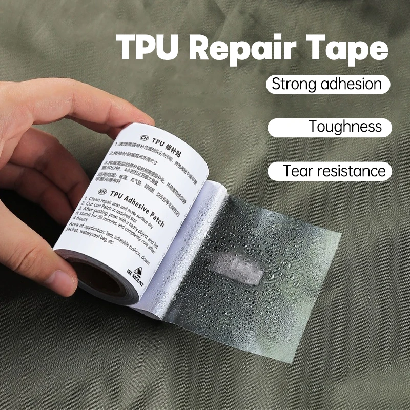 Waterproof Transparent Repair Tape for Outdoor Gear and Equipment