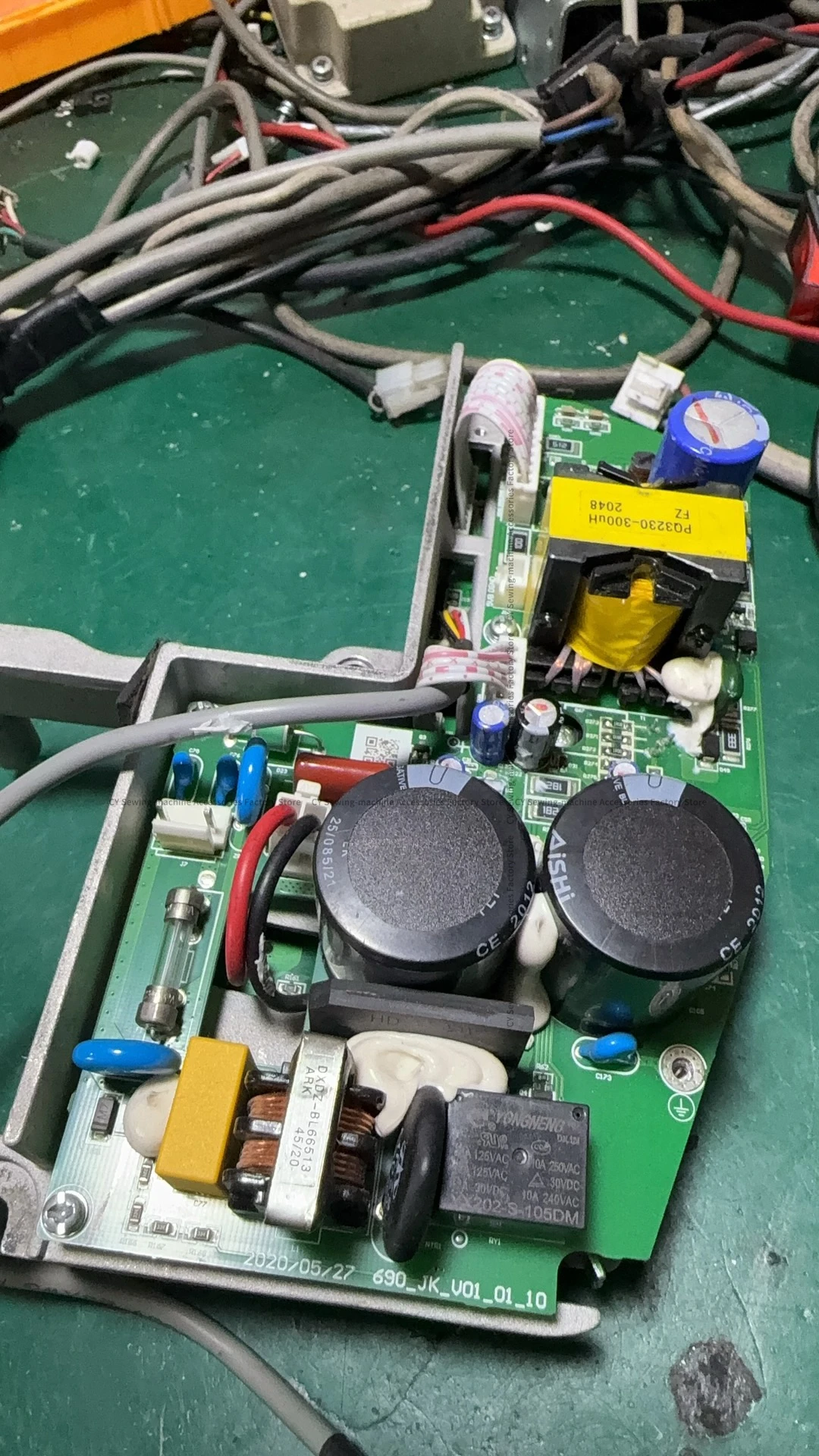 잭 A4e A5e A3e 전자 제어 중고 Bruce R4000 R5e 제어 상자 일반 공식 예비 부품 220v