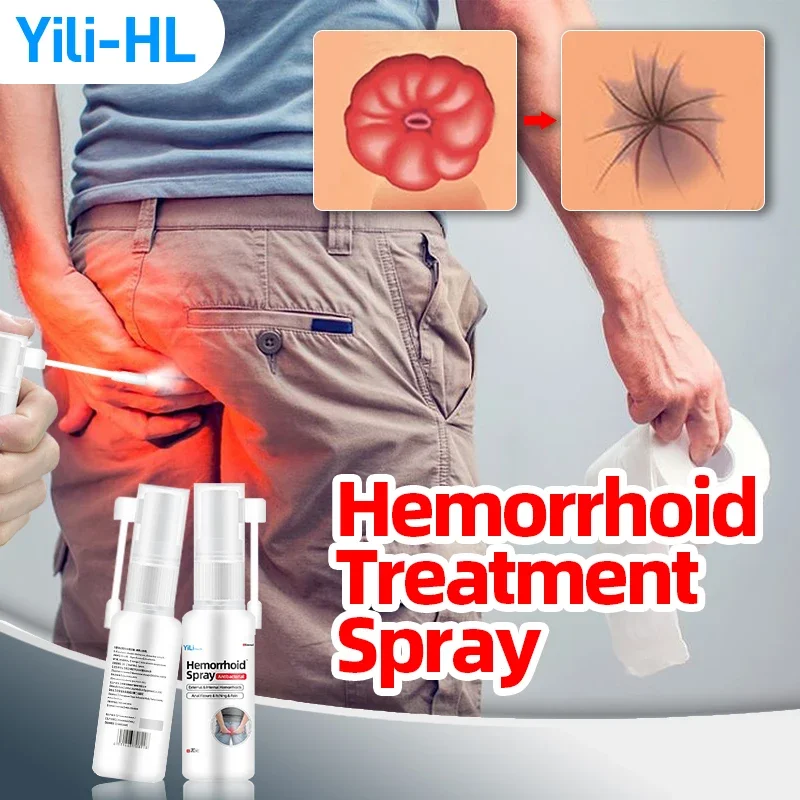 

Лечение геморроя, медицинский спрей, спрей для наружного удаления зуда от геморроя, анальной трещины, крем для облегчения боли