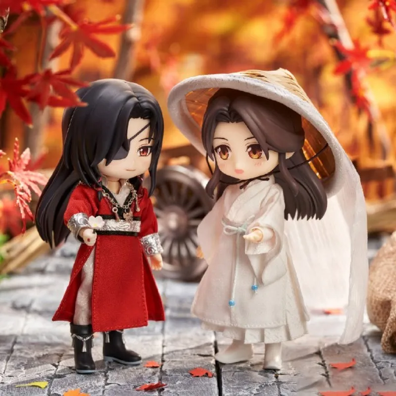 

Anime Figure Genuine Tian Guan Ci Fu Xielain Huacheng Model Costume Set Dress Up Dolls Decor Action Figurine Girl Kids Toy Gifts