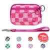 The Iris Wallet Zip Card Case with ID Window Purses for Women Coin Purse with Zipper Mini Portable Keychain Wallet 1