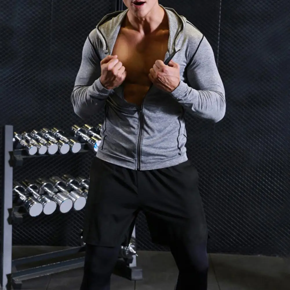 new Mens Gym Man Hoodie Long Sleeve Hoodies With Mask Sweatshirt Casual Splice Large Mask Hoodie Sweatshirt Hooded Tops Cycling