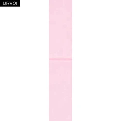 Premium Silicone Sport Band with Pin & Tuck Closure for Smartwatches - Fall 2025 Edition (Baby Pink)