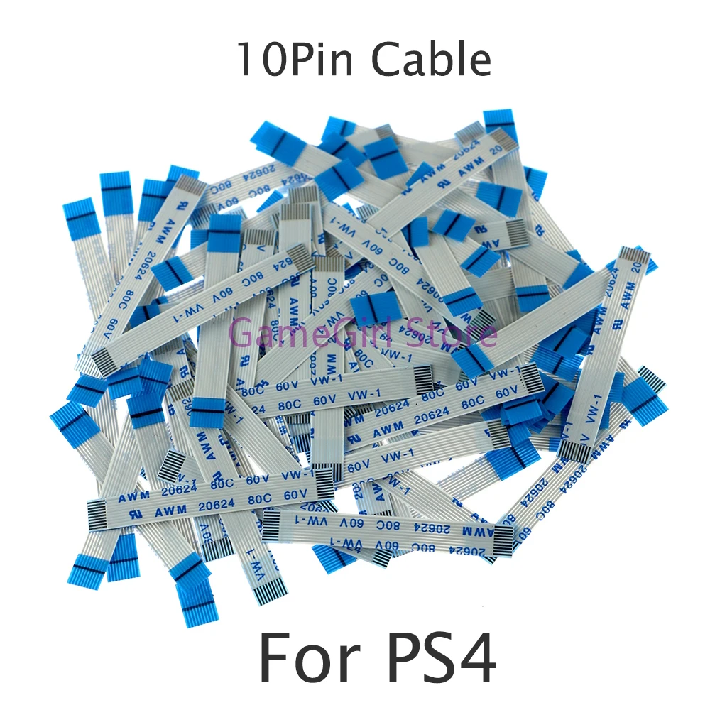 

500pcs For PS4 Controller Handle Touchpad 10Pin Cable Charging Board 12Pin 14 Pin Power Button Switch Ribbon Flex Cable