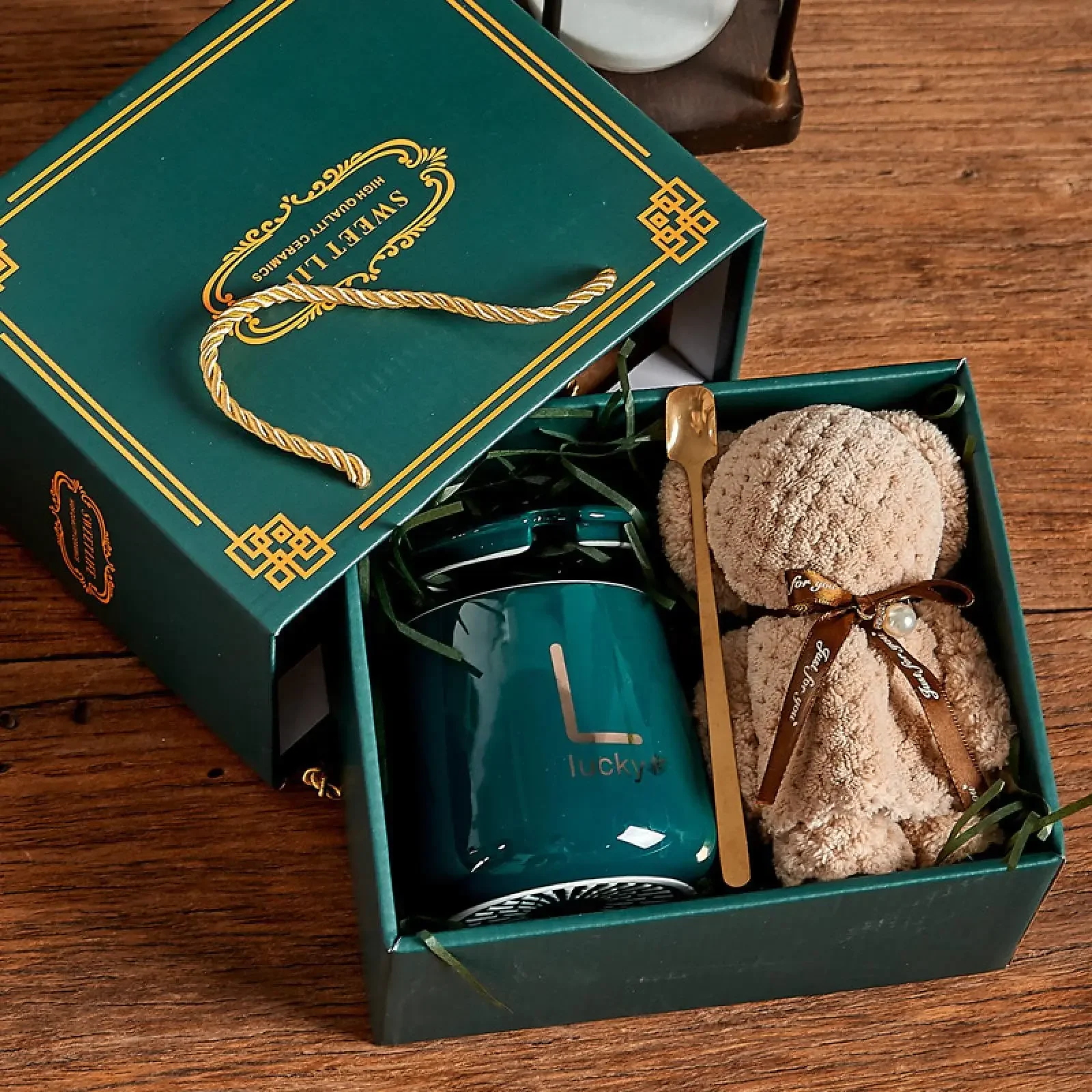 طقم فناجين قهوة سيراميك ٤ قطع هدية