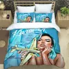 Karol G Fashion printed Bedding Sets exquisite supplies set duvet cover bed comforter set bedding set luxury birthday gift 6