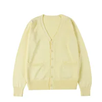 New sweater solid candy women Knit Top Fashion Female Cardigan thin spring  autumn Long sleeve adult jacket clothes Slim XS-2XL - Image 3