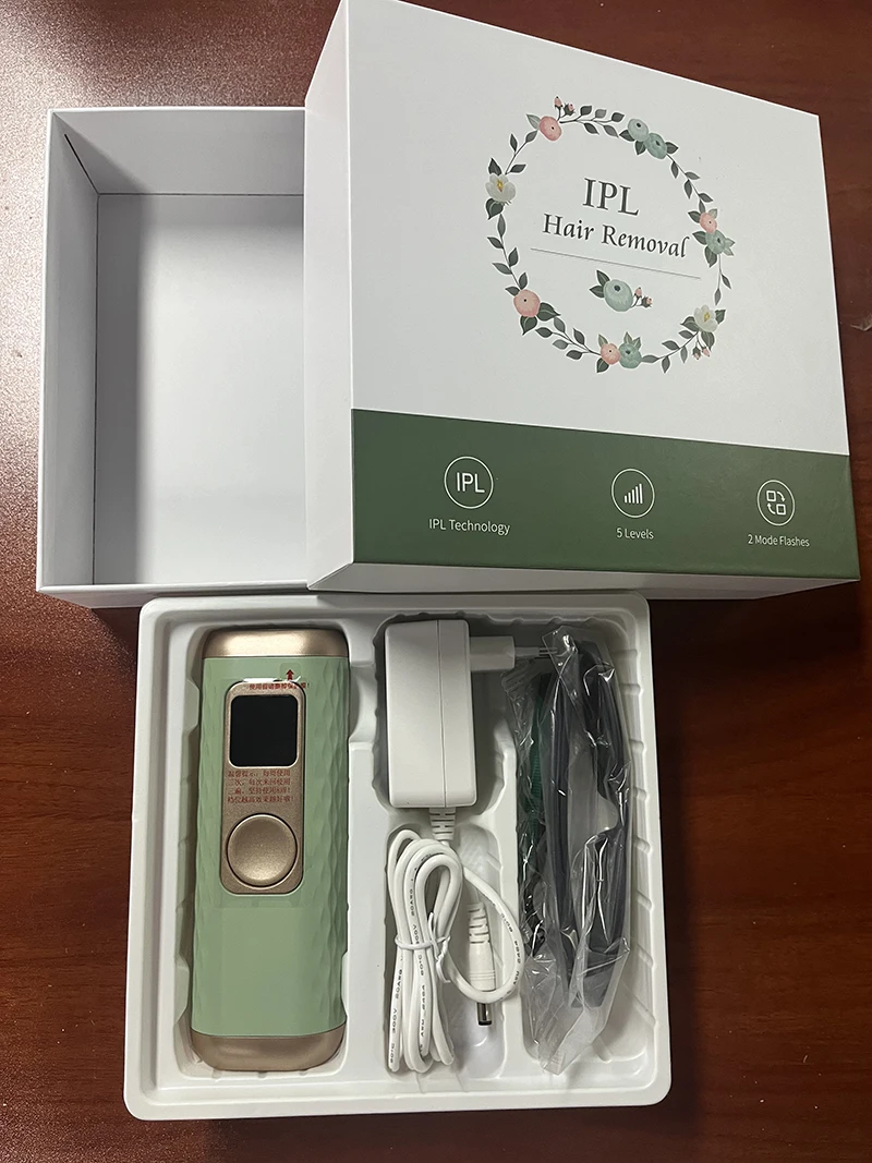 Xiaomi YOUPIN-脱毛器,赤外線脱毛機,990000パルス,痛みのない