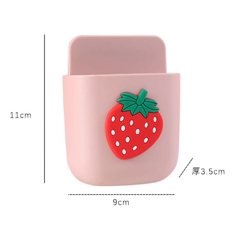 Wall-Mounted Storage Box Stationery organizer Stand For pens Phone Holder TV Remote Control Storage Box Home&Office accessories