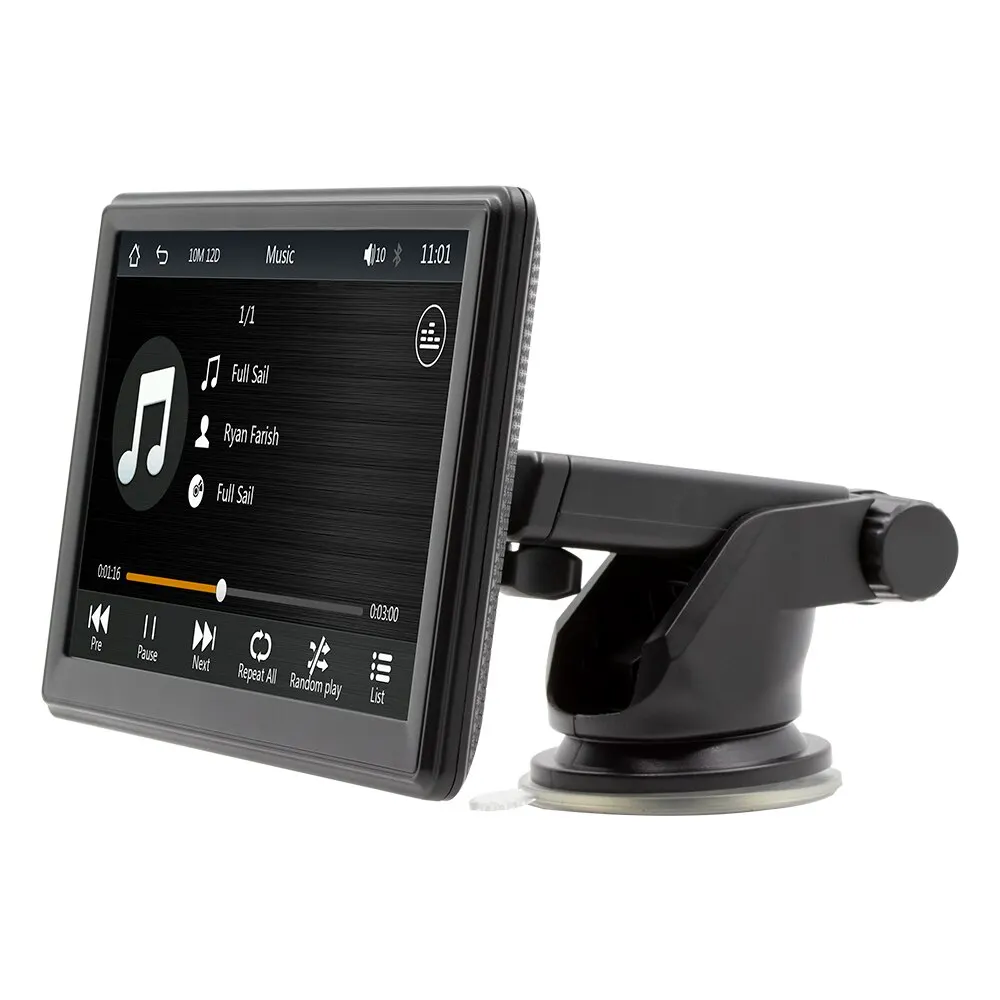 Car Radio Multimedia Player 7inch Wireless Carplay And Wireless Android Auto Touch Screen Sun Visor B500