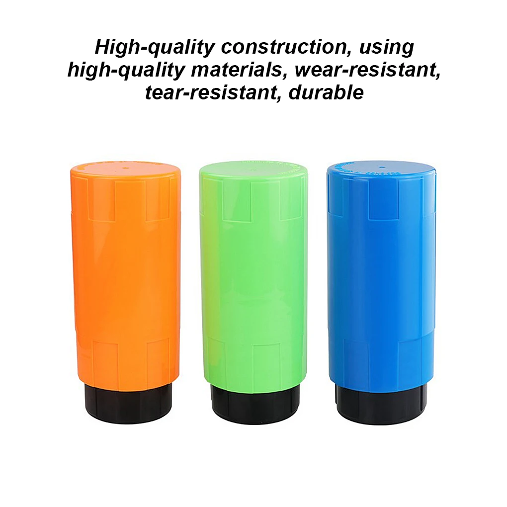 

Tennis Ball Saver Plastic Repairing Jar Container Protective Lightweight Storage Can Sports Accessories Yellow