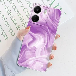 Clear Soft Silicone Protective Phone Case - Flexible Transparent Cover for Xiaomi Poco C50 (TM2076)