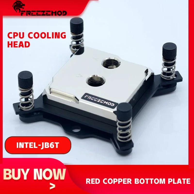 Zemod Water Cooler Intel Cpu pc Bloco Completo Matel Base de Bronze Placa Canal Jato Alta Qualidade para 1151 115x 2011. Intel-jb6t de Alta Qualidade