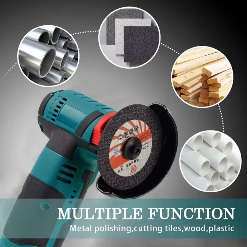 Cordless Mini Angle Grinder Lithium Battery Household Handheld